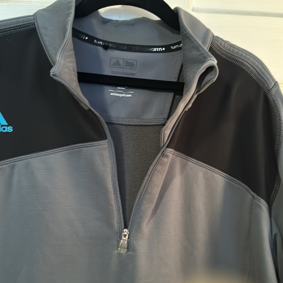 COPY - Adidas Golf Long Sleeve Men's 1/4 Zip Climawarm Pullover Sz XL Athletic … - Picture 5 of 12